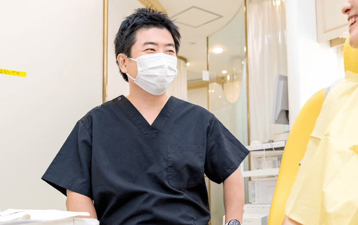 越智医師 診療風景