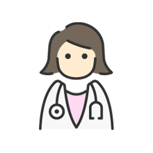 女性医師のイラスト