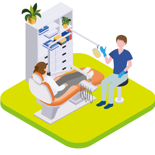 歯科医師の仕事 イメージイラスト