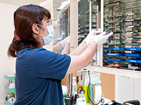 「外来診療」歯科助手の1日の流れのイメージ画像