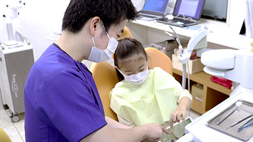 歯科医師の１日:治療説明