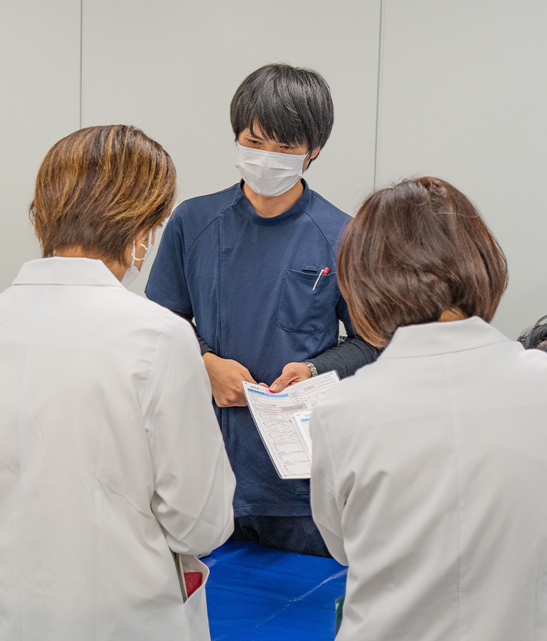 巡回健診スタッフの働き方 ファーストビュー画像