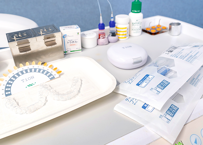 ホームホワイトニングの器具