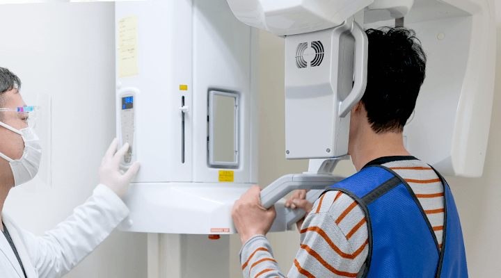 レントゲンの様子