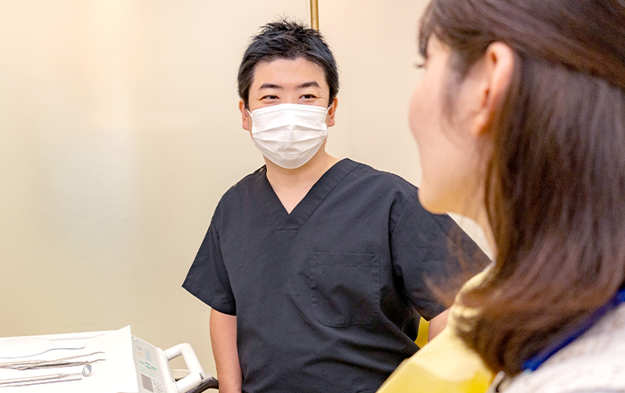 越智医師 診療風景