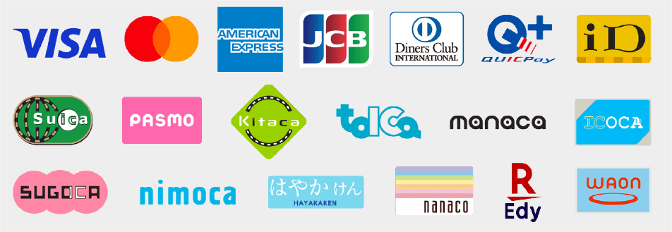 現金 / クレジットカード / 電子マネー / デンタルローン