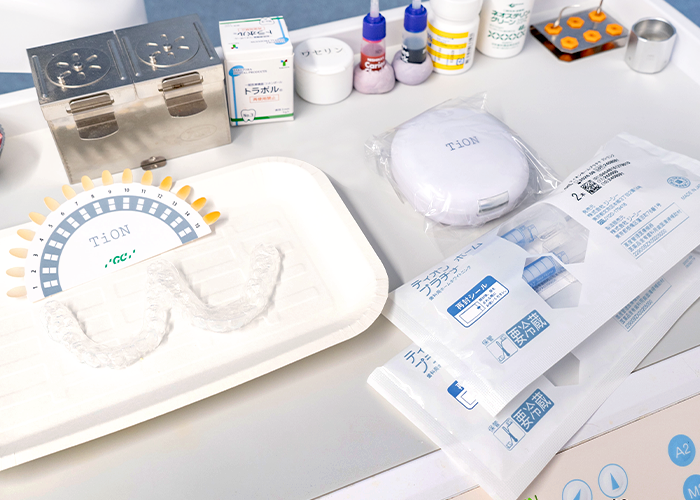 ホームホワイトニングの器具