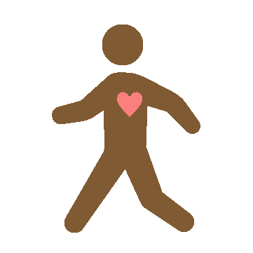 健康な身体のアイコンイラスト