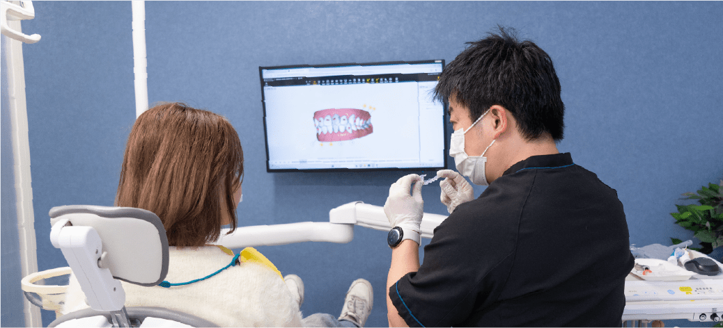 マウスピース完成・矯正治療開始の画像