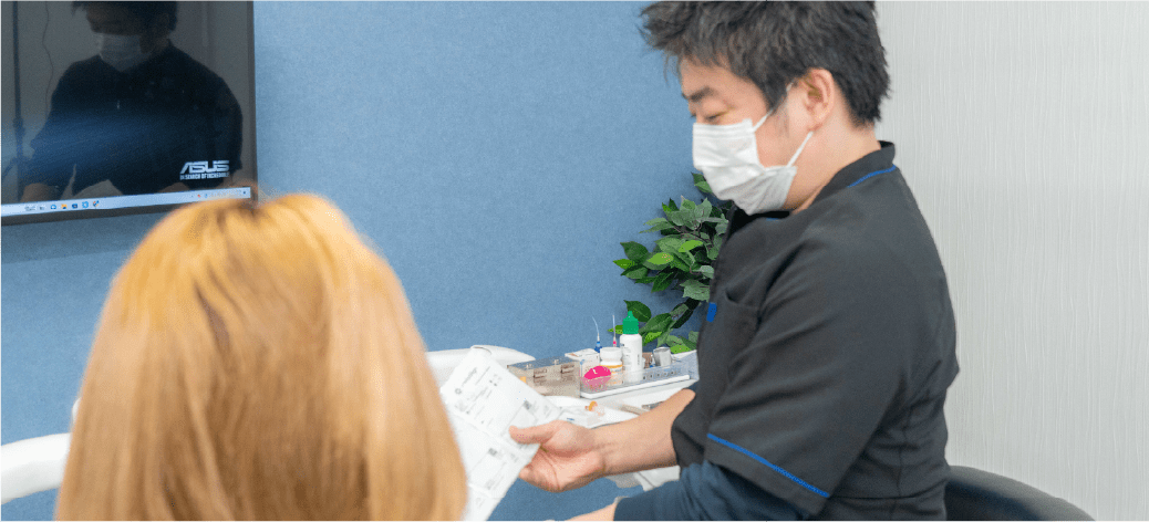 次回分マウスピースのお渡し画像